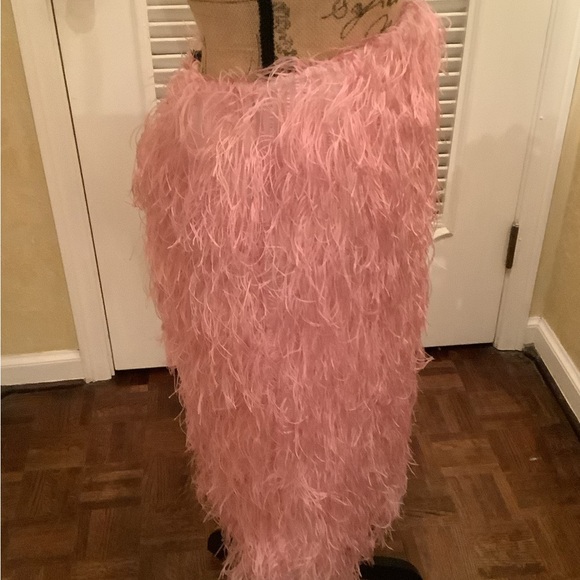 Anessa Scott organza fringe midi skirt. - Picture 4 of 5